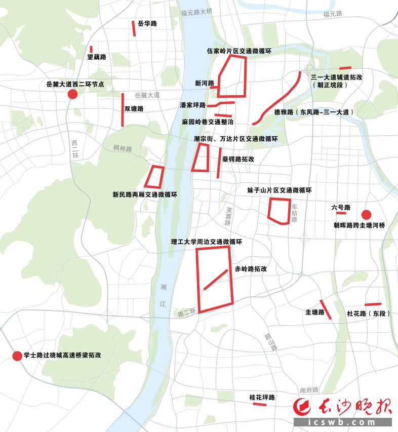 22個(gè)新建項(xiàng)目示意圖 制圖/王斌